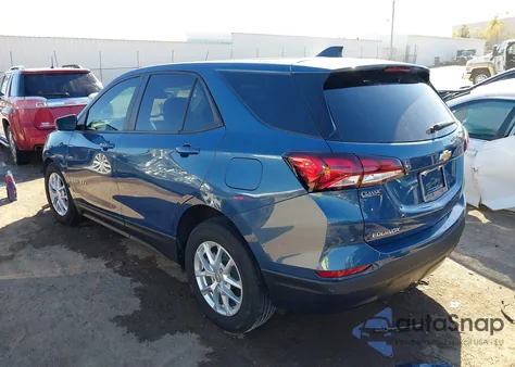 2024 Chevrolet Equinox Fwd Ls из США, поврежденный, VIN 3GNAXHEGXRL274205